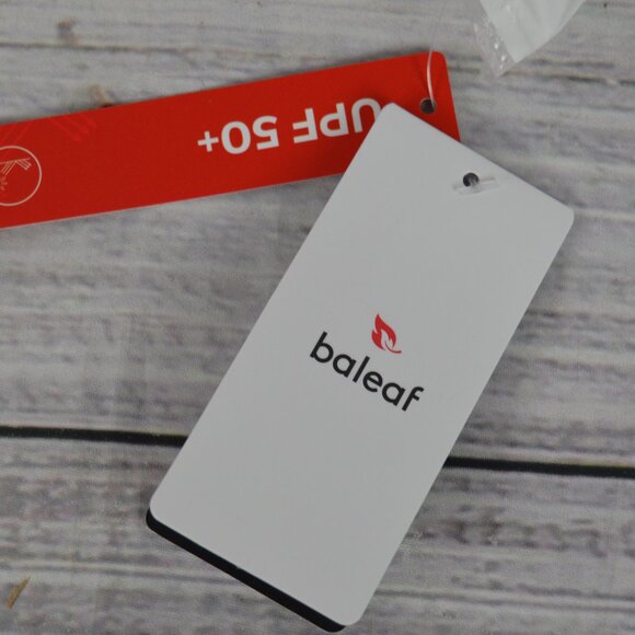 Baleaf Womens Cropped Running Workout Top Shirt Sz Large Short Sleeve Black NWT - Picture 7 of 16